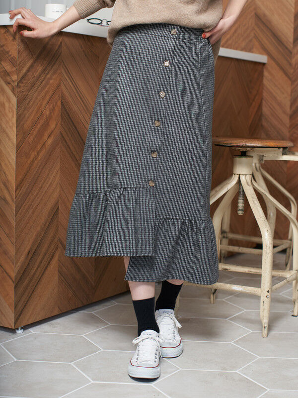 Earth Music ラックで光って見えたチェックスカート 買い物上手への道 すべて見せます アラフォー主婦がトキメいた爆安戦利品