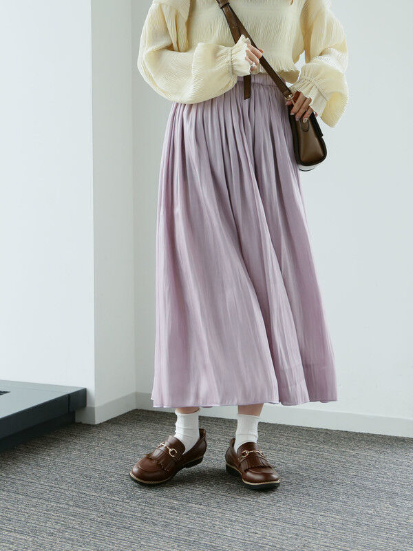 アウトレット リバーシブルチュールスカート ライトグレー ブラック グレーベージュ ラベンダー Earth Music Ecology アース ミュージックアンドエコロジー のレディーススカート 1b01l0l0630 ファッション通販のstripe Club