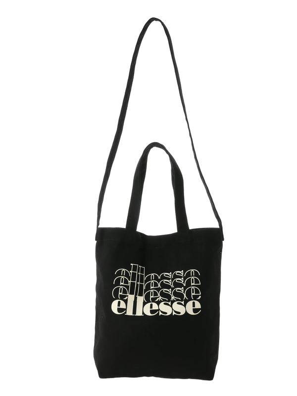Ellesse Earthロゴトートバッグ ブラック ナチュラル Earth Music Ecology アースミュージックアンドエコロジー のレディースバッグ ポーチ 1j02l0j0100 ファッション通販のstripe Club