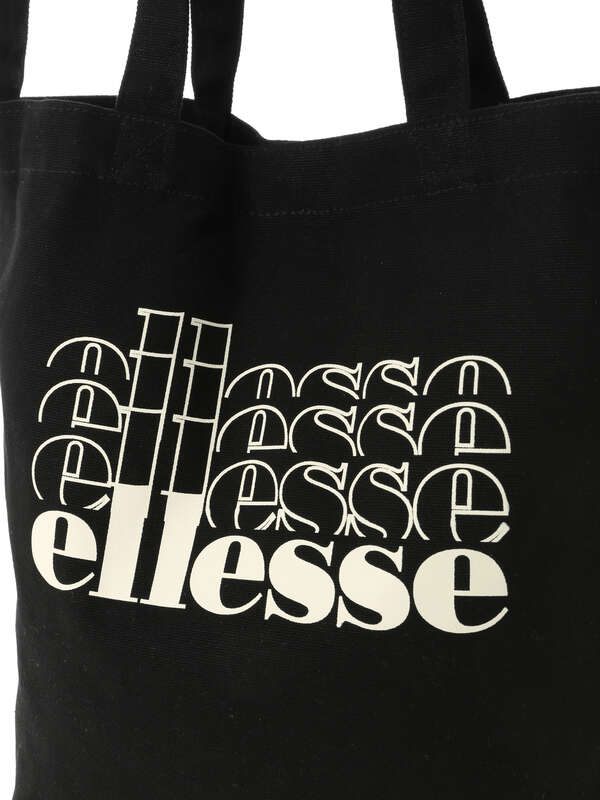 Ellesse Earthロゴトートバッグ ブラック ナチュラル Earth Music Ecology アースミュージックアンドエコロジー のレディースバッグ ポーチ 1j02l0j0100 ファッション通販のstripe Club
