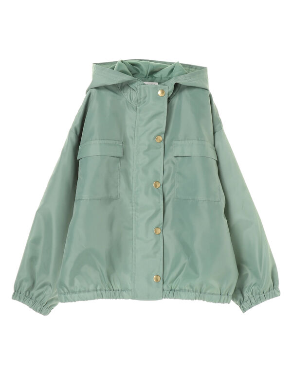 Kids フード付きブルゾン グリーン Earth Music Ecology アースミュージックアンドエコロジー のレディースジャケット 1p01p0y0100 ファッション通販のstripe Club