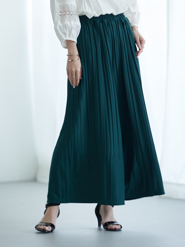 カットプリーツスカーチョ ブラック グレーベージュ モカ テラコッタ ネイビー ダークグリーン Earth Music Ecology アースミュージックアンドエコロジー のレディースパンツ 1c02l1f0100 ファッション通販のstripe Club