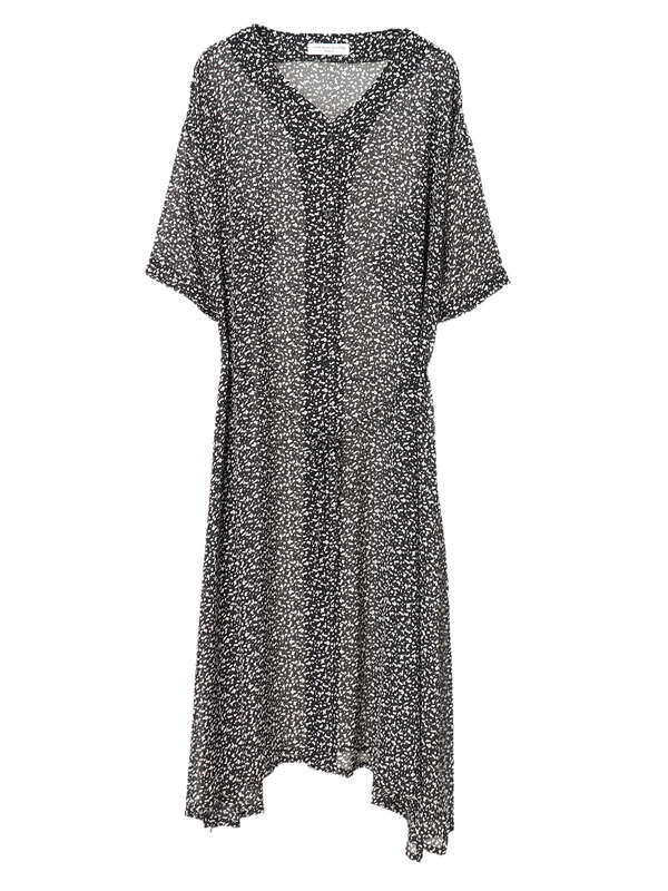 アウトレット Slp レオパード柄ワンピース ホワイト ブラック Earth Music Ecology アースミュージックアンドエコロジー のレディースワンピース 1p01l0h2700 ファッション通販のstripe Club