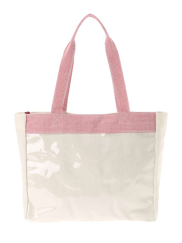 Earthの痛バ Japan Label オリジナルクリアデコバッグ Daisy ブラック ピンク レッド ベージュ イエロー グリーン サックスブルー ネイビー Earth Music Ecology アース ミュージックアンドエコロジー のレディースバッグ ポーチ 1f05f0j0150 ファッション