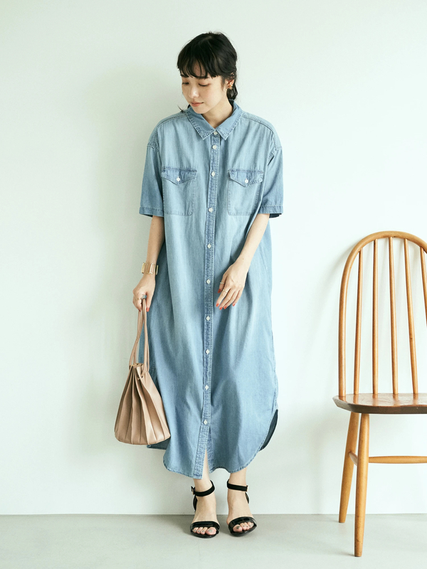 半袖デニムワンピース サックスブルー ライトインディゴ Earth Music Ecology アースミュージックアンドエコロジー のレディース ワンピース 1c06l0h00 ファッション通販のstripe Club 半袖デニムワンピース サックスブルー ライトインディゴ Earth Music Ecology アースミュージックアンドエコロジー のレディース ワンピース 1c06l0h00 ファッション通販のstripe Club
