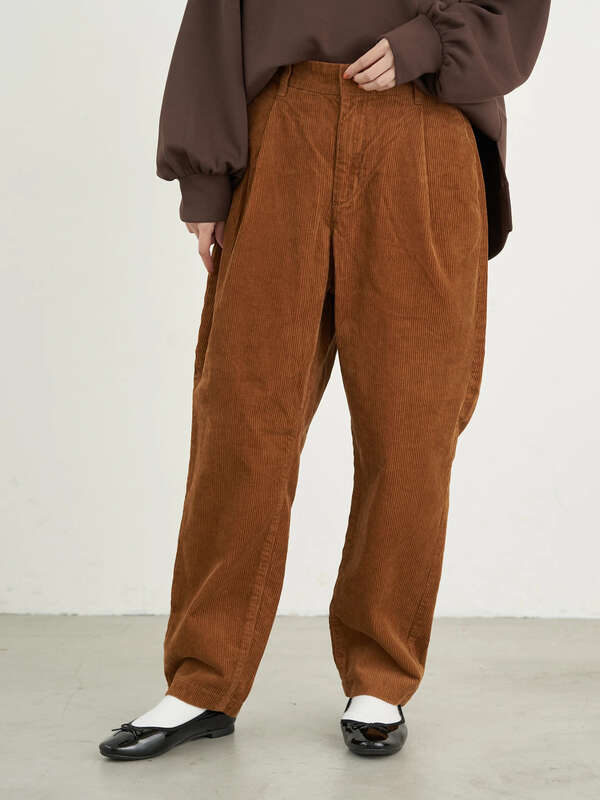 アウトレット Cotton Usaコーデュロイパンツ テーパード ベージュ キャメル ブルー Earth Music Ecology アースミュージックアンドエコロジー のレディースパンツ 1c04l0f0440 ファッション通販のstripe Club