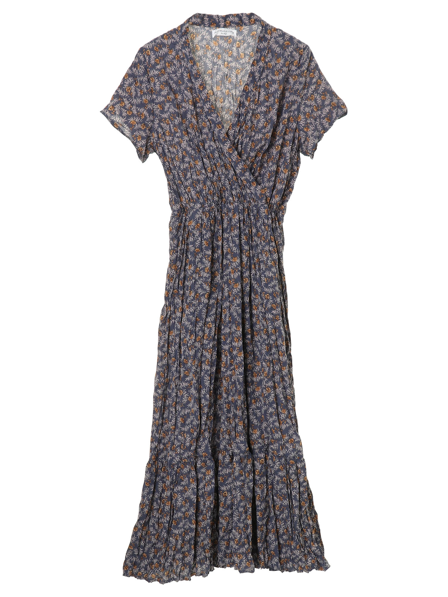 アウトレット Sly リンクル花柄ワンピース ベージュ ブルー ラベンダー Earth Music Ecology アースミュージックアンドエコロジー のレディースワンピース 1p02l0h2300 ファッション通販のstripe Club