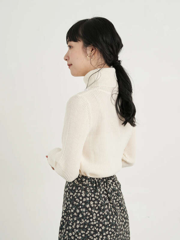 アウトレット タートルネックニットプルオーバー アイボリー 杢グレー ブラック ボルドー ブラウン ダークグリーン Earth Music Ecology アースミュージックアンドエコロジー のレディースニット セーター 1b04l2c0390 ファッション通販のstripe Club
