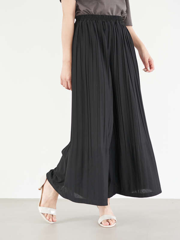 アウトレット 消しプリーツカットスカーチョ ブラック モカ テラコッタ ブルーグリーン Earth Music Ecology アースミュージックアンドエコロジー のレディースパンツ 1c03l1f0130 ファッション通販のstripe Club