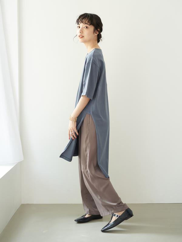 Set2点スリットワンピース サテンワイドパンツ ピンク モカ ブルー Earth Music Ecology アースミュージックアンドエコロジー のレディースワンピース 1c03l0h1000 ファッション通販のstripe Club Set2点スリットワンピース サテンワイドパンツ ピンク モカ ブルー Earth Music Ecology アースミュージックアンドエコロジー のレディースワンピース 1c03l0h1000 ファッション通販のstripe Club