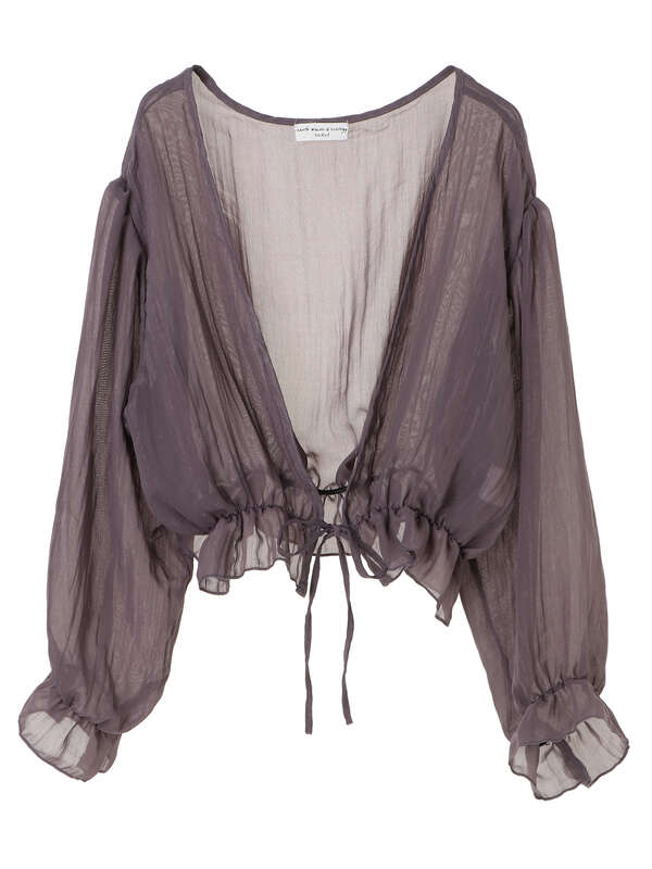 アウトレット Slp ラメシフォンブラウス ベージュ ネイビー パープル ディープパープル Earth Music Ecology アースミュージックアンドエコロジー のレディースシャツ ブラウス 1p03l0a1100 ファッション通販のstripe Club