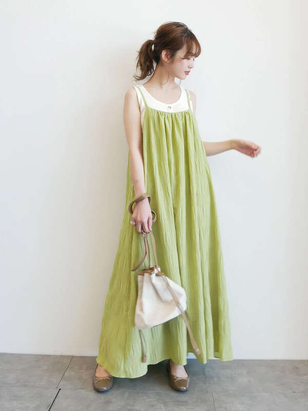 アウトレット 古着 Web限定 マジョリカプリーツワンピース アイボリー ブラック ピスタチオ グレイッシュブルー Earth Music Ecology アースミュージックアンドエコロジー のレディースワンピース Ba03l0h0100 ファッション通販のstripe Club