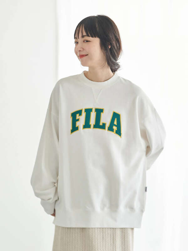 Bts Fila ロゴトレーナー オフホワイト チャコールグレー ブラック ネイビー Earth Music Ecology アースミュージックアンドエコロジー のレディースカットソー 1p11l1c0300 ファッション通販のstripe Club Bts Fila ロゴトレーナー オフホワイト チャコールグレー ブラック ネイビー Earth Music Ecology アースミュージックアンドエコロジー のレディースカットソー 1p11l1c0300 ファッション通販のstripe Club