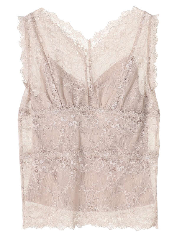 カップ付きレースタンクトップ アイボリー ベージュ モカ Earth Music Ecology アースミュージックアンドエコロジー のレディースその他トップス 1b11l1b0300 ファッション通販のstripe Club