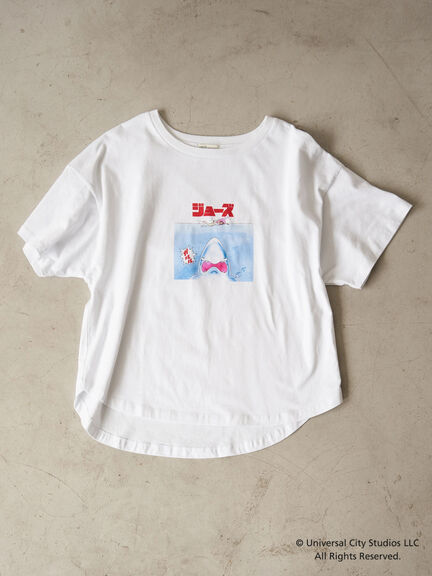 【WEB限定】JAWS COMIC L/S Tシャツ(オフホワイト)