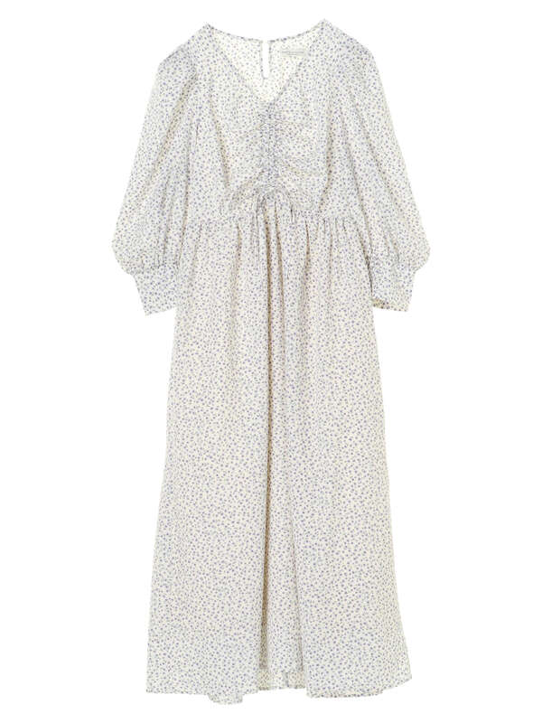 フロントシャーリングワンピース ブラック オレンジ サックスブルー Earth Music Ecology アース ミュージックアンドエコロジー のレディースワンピース 1d12l0h0100 ファッション通販のstripe Club