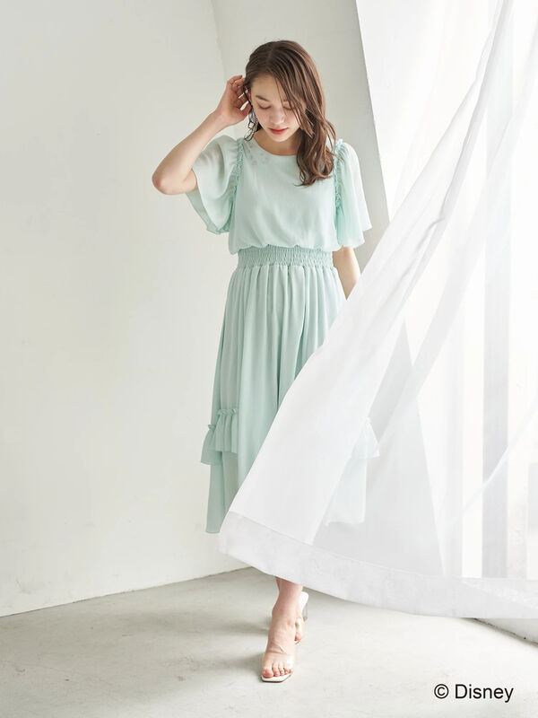 Web限定 Ariel ワンピース ミント Earth Music Ecology アースミュージックアンドエコロジー のレディースワンピース Bw12l0h0400 ファッション通販のstripe Club