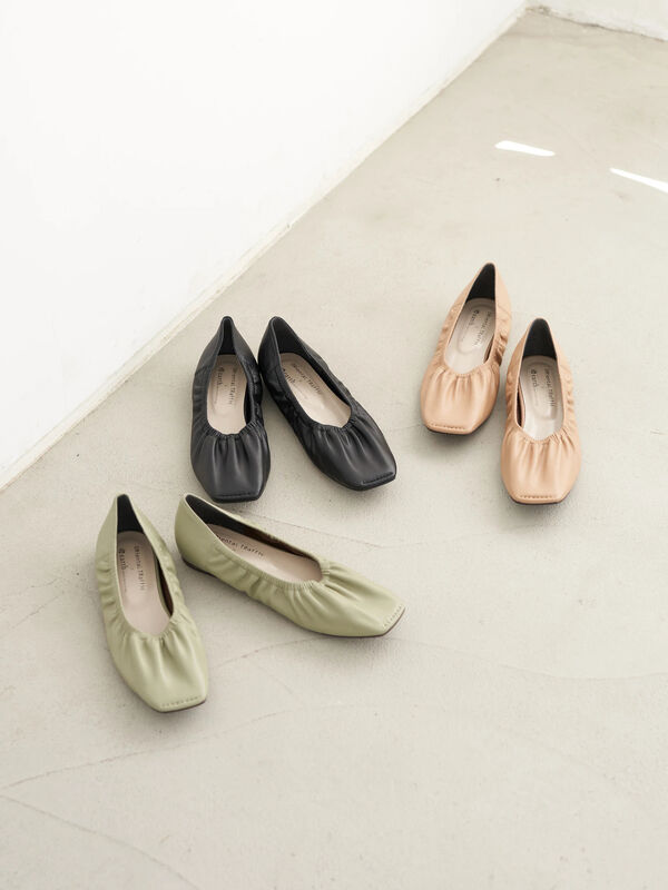 アウトレット Oriental Traffic ギャザーパンプス ブラック ベージュ ミント Earth Music Ecology アースミュージックアンドエコロジー のレディースパンプス 1r13l0k00 ファッション通販のstripe Club