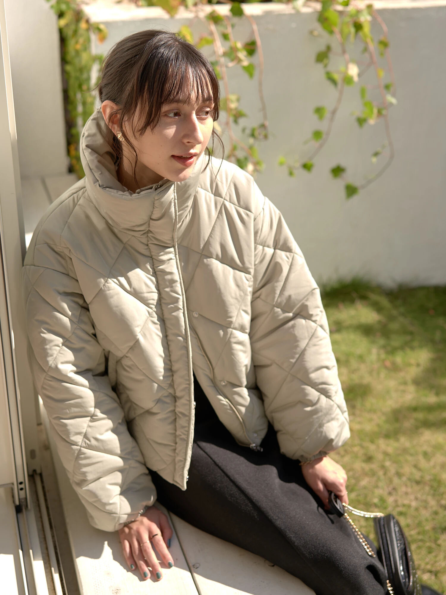 新品♡アースミュージック&エコロジー　中綿キルトジャケット