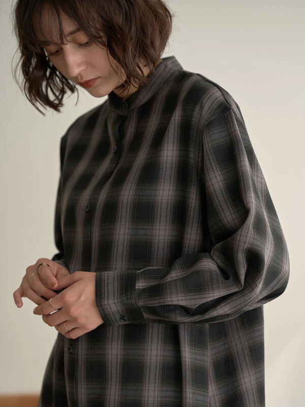 オンブレーチェックワンピース ブラック ブラウン Earth Music Ecology アースミュージックアンドエコロジー のレディース ワンピース 1c14l0h0440 ファッション通販のstripe Club