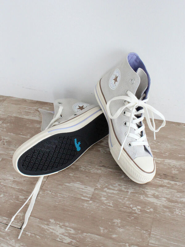 Converse Earth Allstar 100 Hi ベージュ Earth Music Ecology アースミュージックアンドエコロジー のレディーススニーカー 1j21l6k00 ファッション通販のstripe Club