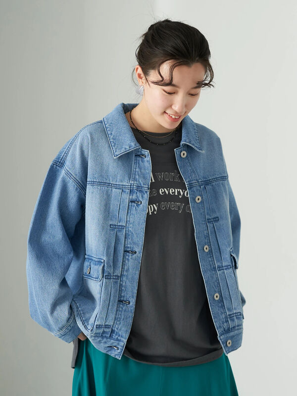 Big Gジャン モカ ライトインディゴ Earth Music Ecology アースミュージックアンドエコロジー のレディースジャケット 1l21l0y0500 ファッション通販のstripe Club