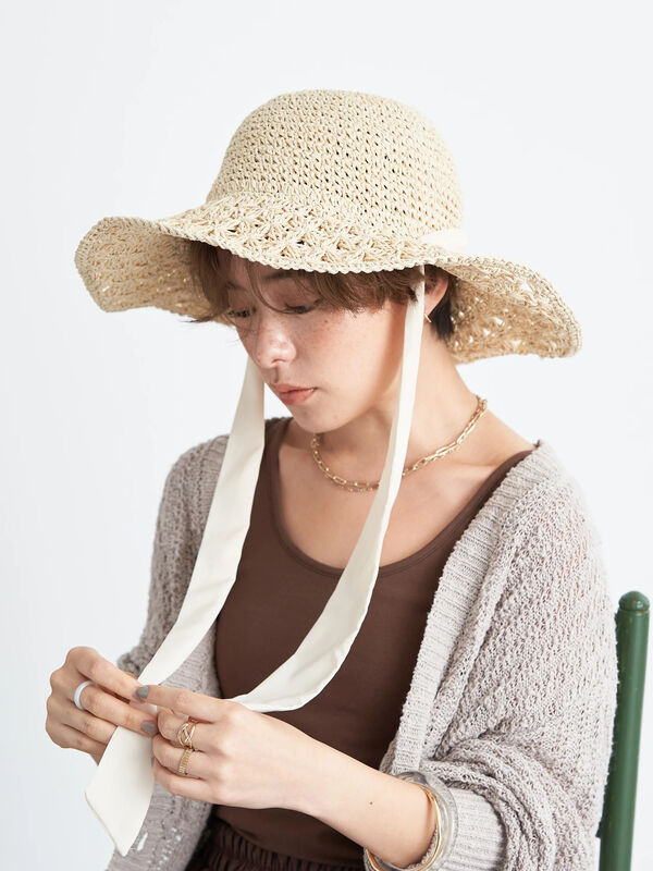 日本最大級の品揃え earth ハット 帽子 ブラウン系