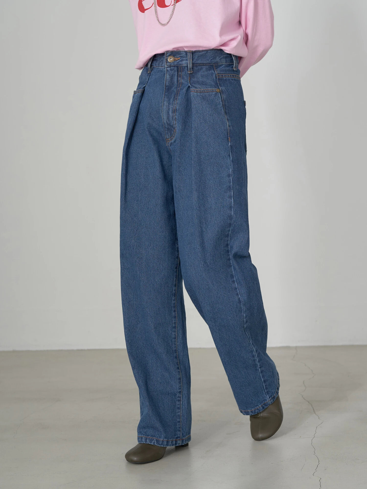 【willfully】今季新品front tuck balloon denim