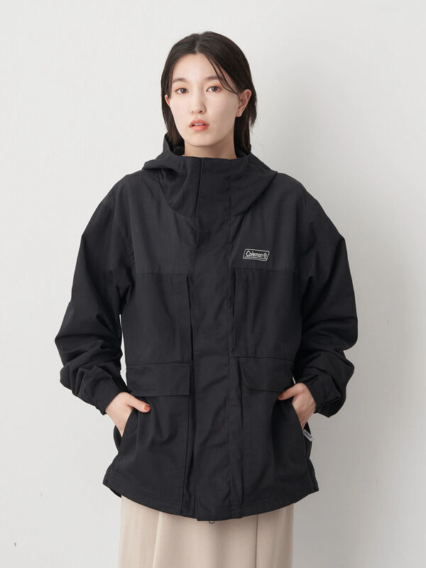 アウトレット】Coleman cordura moutain hoody（ブラック） / earth