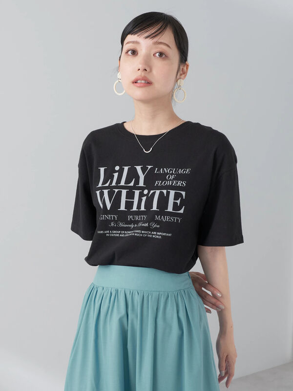 Tシャツ/カットソー(半袖/袖なし)RILY Girl Tee SS Black Sサイズ