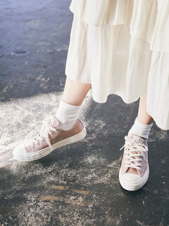 CONVERSE×earth ALL☆STAR OX（モカ/カーキ） / earth music&ecology