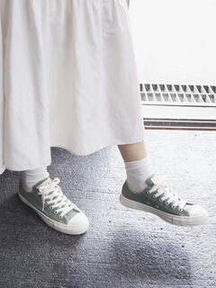 CONVERSE×earth ALL☆STAR OX（モカ/カーキ） / earth music&ecology