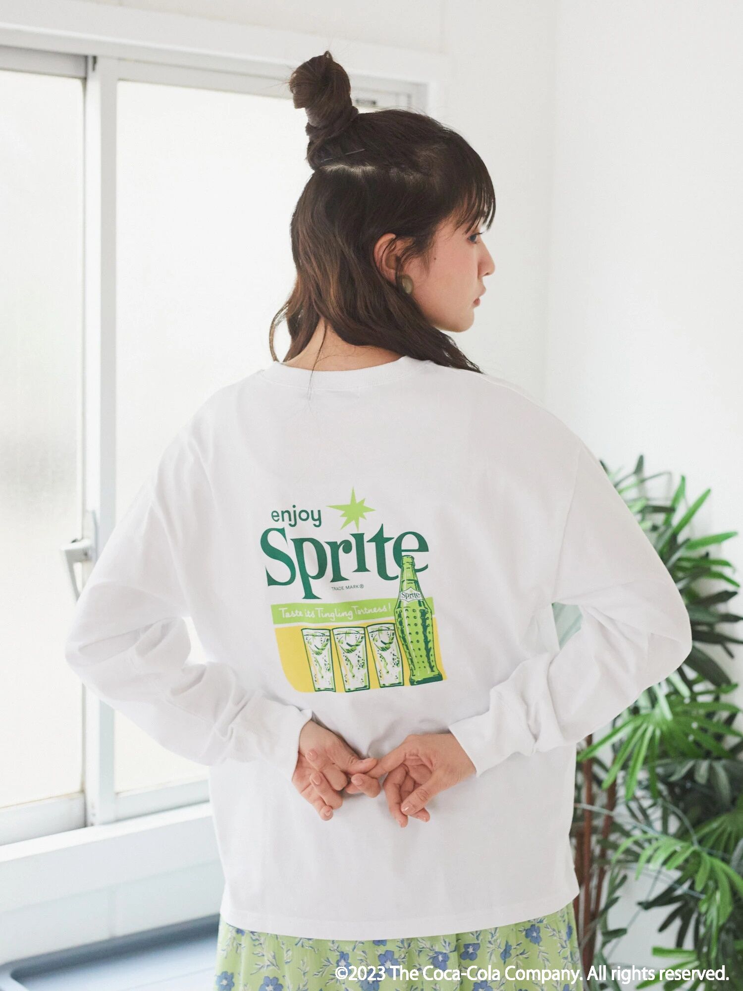 アウトレット】別注 Sprite®ロンTEE（オフホワイト） / earth