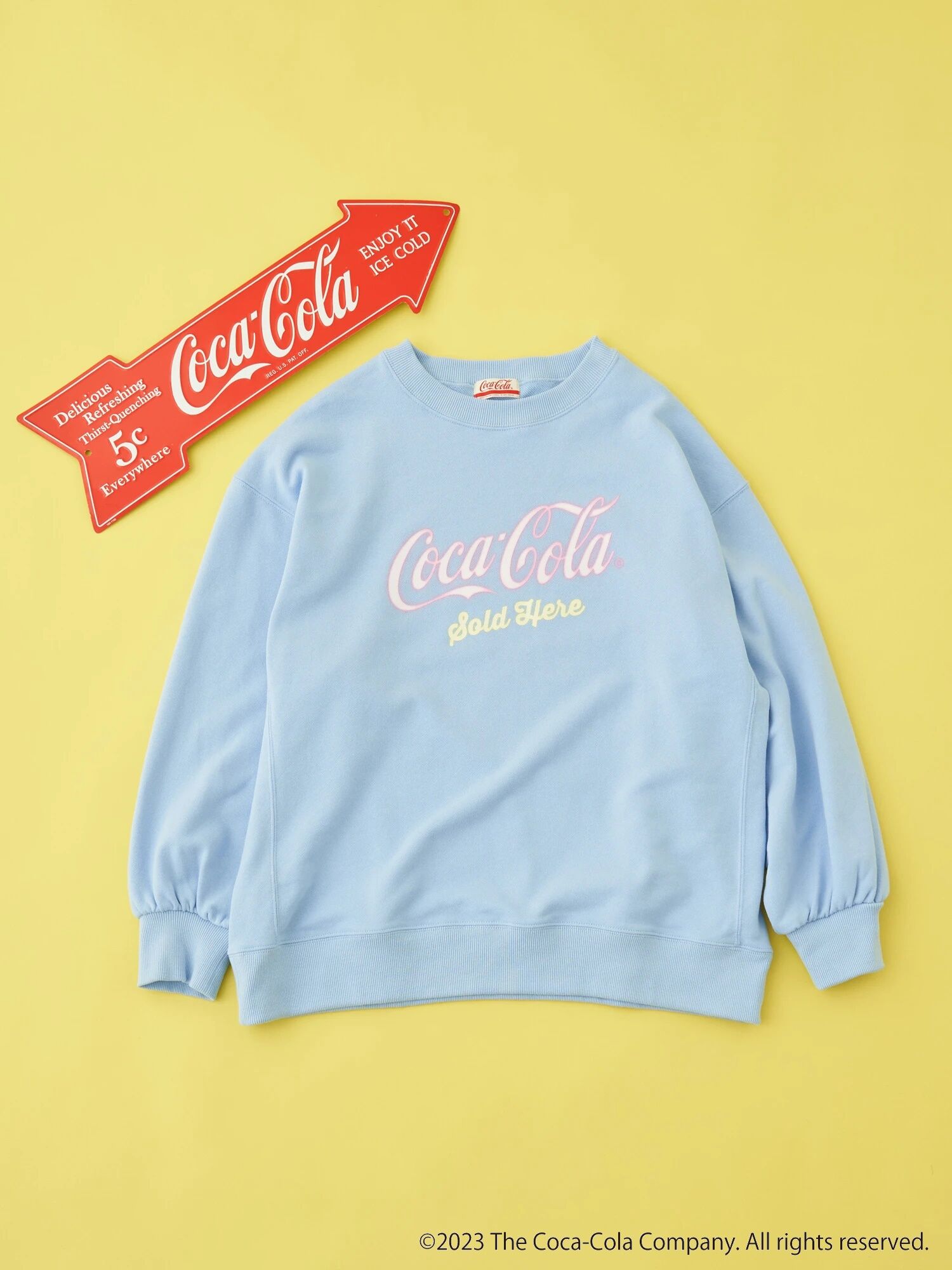 Coca cola crewneck sale