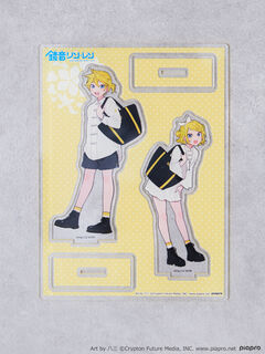 予備生産】<鏡音リン・レン>アクリルスタンド（イエロー） / earth  