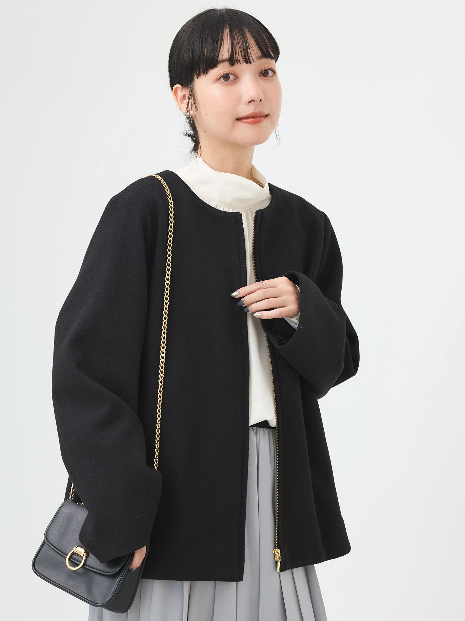 【WRAPINKNOT】19AW 2wayオーバーサイズフードコート