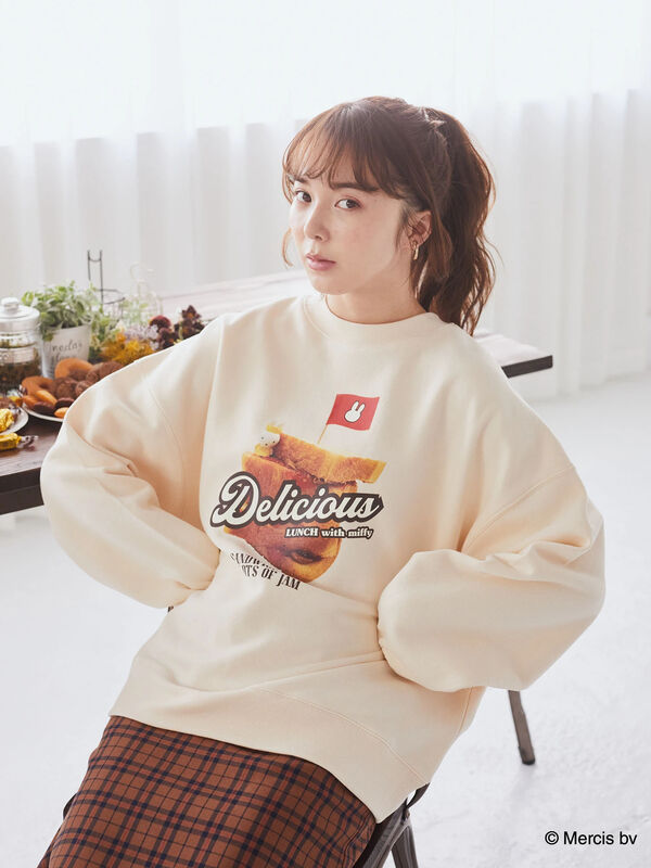 miffy/earth sweat collection（アイボリー/ライトグレー/モカ