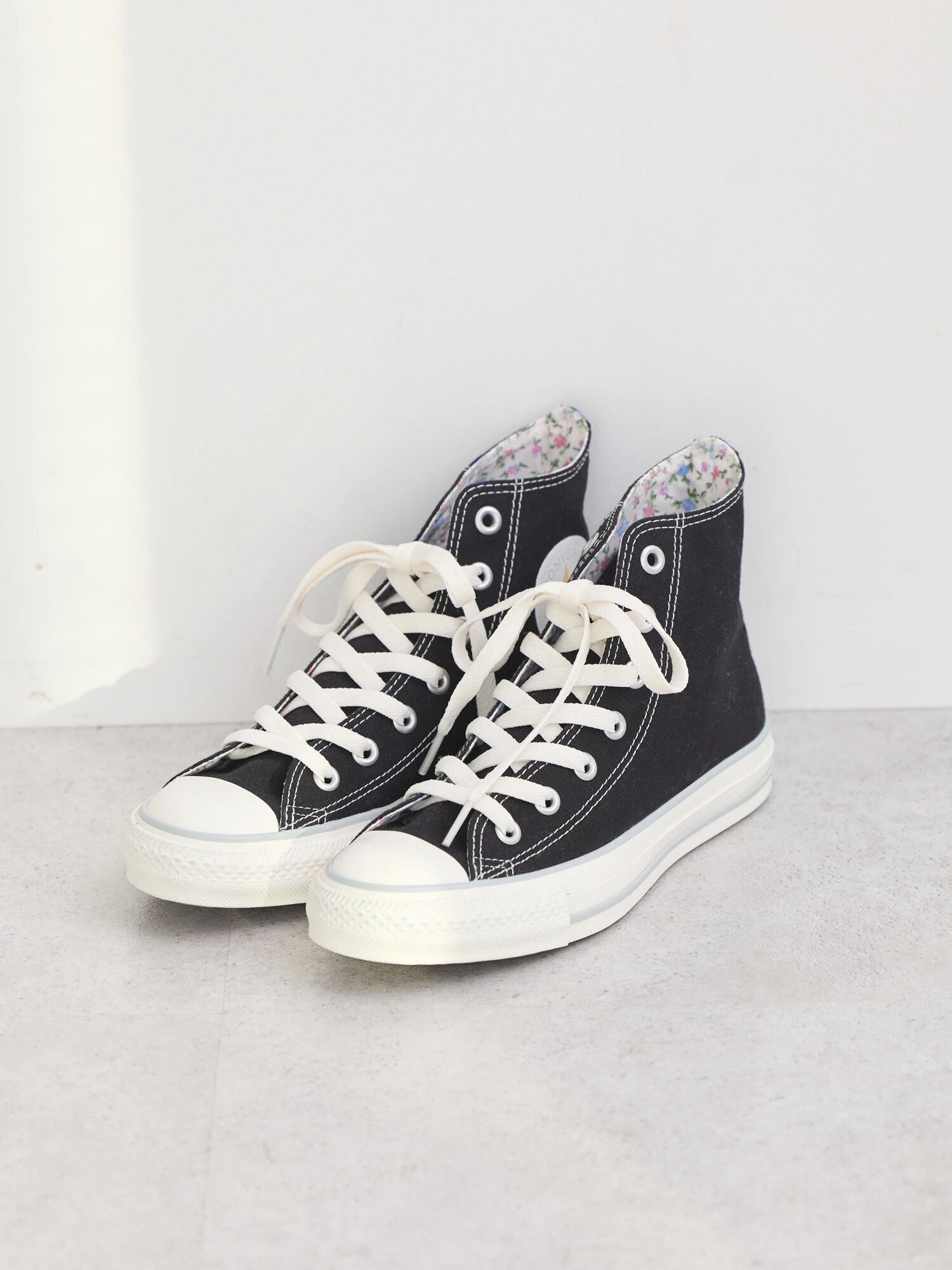 CONVERSE×earth ALL☆STAR HI（オフホワイト/グレー/ブラック/ピンク ...