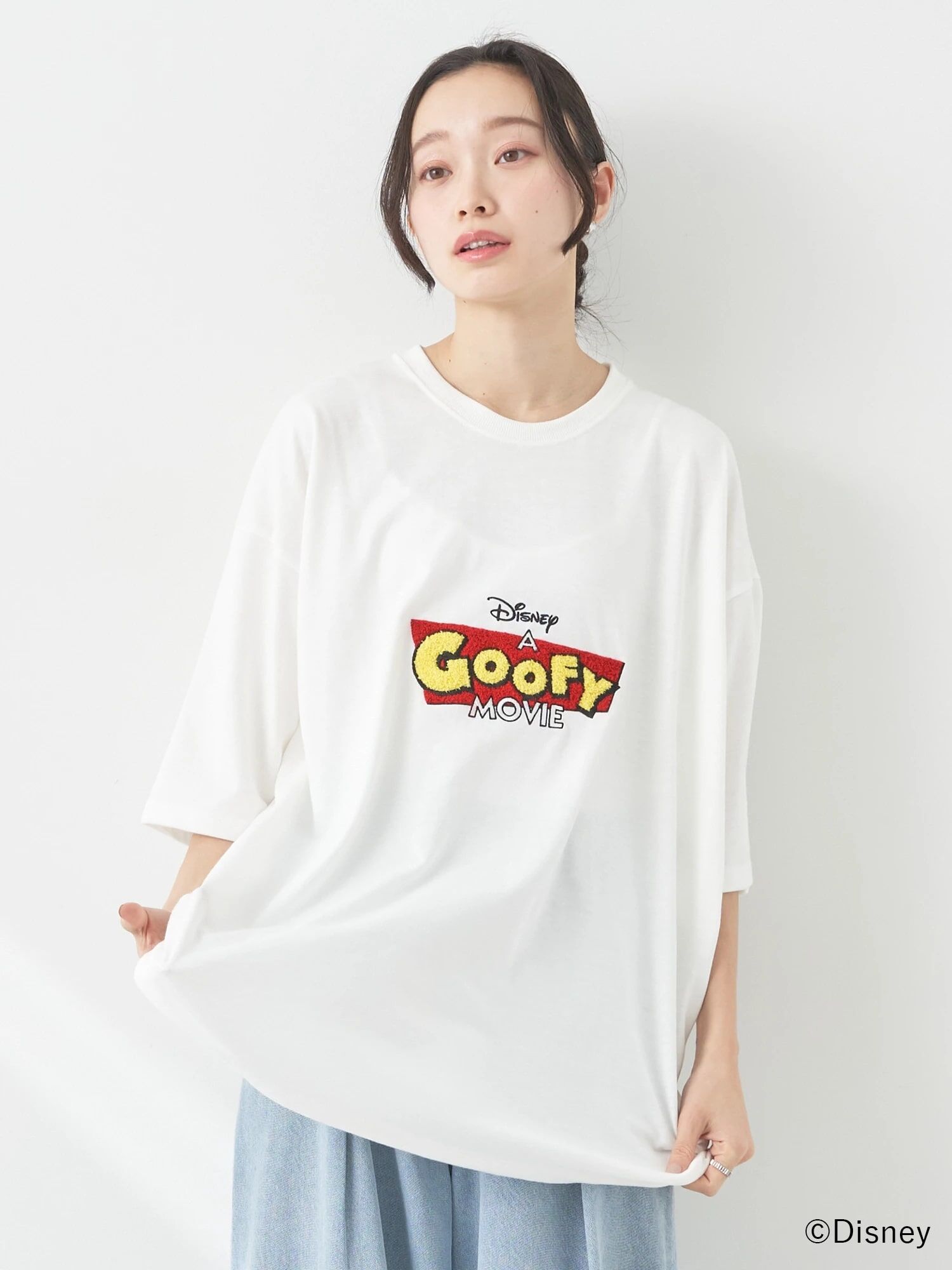 Goofy&Max/フロントサガラ刺繍Tee