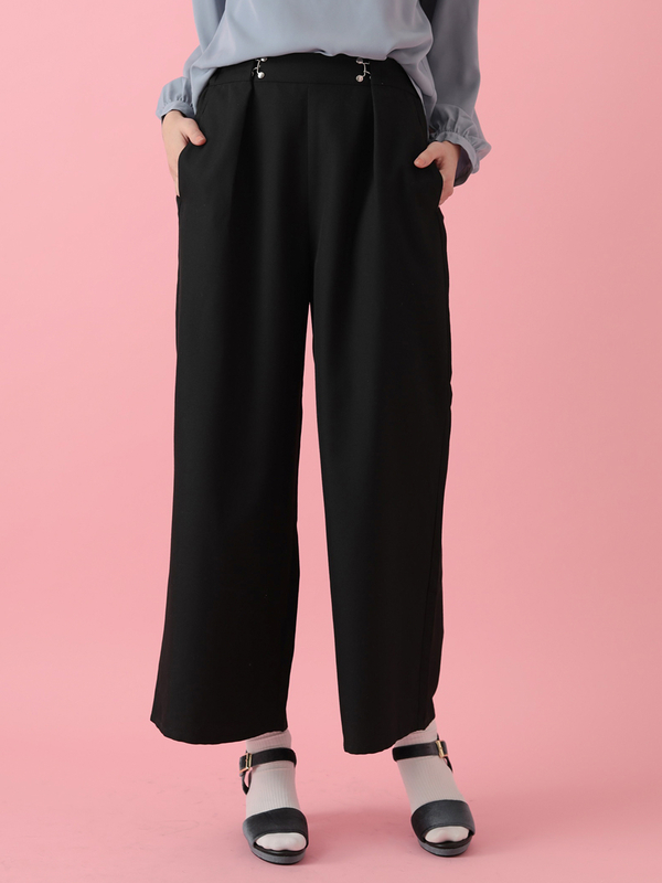 アウトレット タックワイドパンツ ブラック ピンク ベージュ E Hyphen World Gallery イーハイフンワールドギャラリー のレディースパンツ 171f ファッション通販のstripe Club