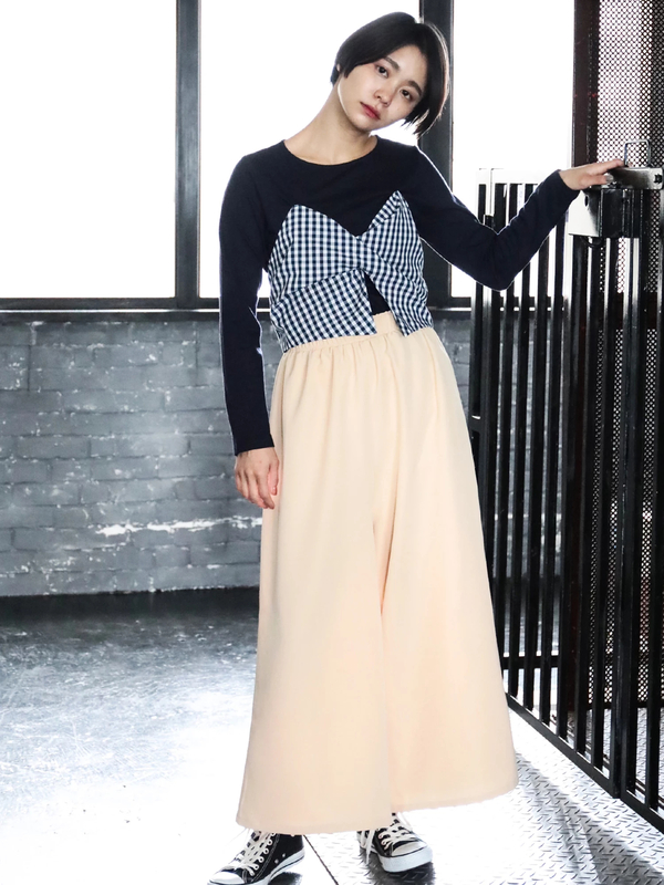 アウトレット ビスチェ ワイドパンツセット ネイビー E Hyphen World Gallery イーハイフンワールドギャラリー のレディースワンピース 181h404 ファッション通販のstripe Club