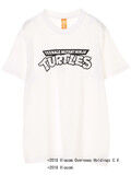 E hyphen world gallery(イーハイフンワールドギャラリー) |タートルズ ロゴTシャツ(オフホワイト)