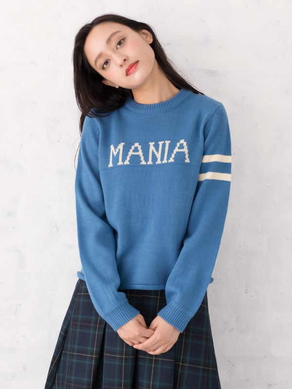 アウトレット 三戸なつめさんコラボ Mania ロゴニットプルオーバー オレンジ ブルー E Hyphen World Gallery イーハイフンワールドギャラリー のレディースニット セーター 261cb00 ファッション通販のstripe Club アウトレット 三戸なつめさんコラボ Mania ロゴニットプルオーバー オレンジ ブルー E Hyphen World Gallery イーハイフンワールドギャラリー のレディースニット セーター 261cb00 ファッション通販のstripe Club