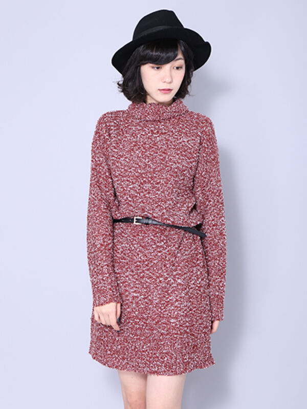 e hyphen world gallery  ニットワンピース E hyphen world とろし gallery ニットワンピース