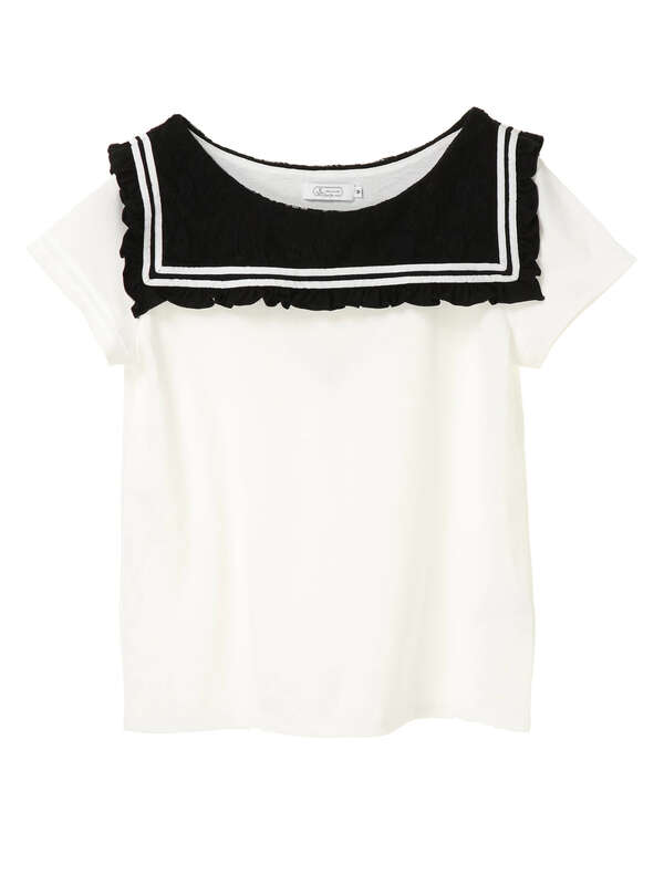アウトレット セーラーカラーtシャツ オフホワイト ブラック ピンク ラベンダー E Hyphen World Gallery Bonbon イーハイフンワールドギャラリーボンボン のレディースカットソー M31c ファッション通販のstripe Club アウトレット セーラーカラーtシャツ オフホワイト ブラック ピンク ラベンダー E Hyphen World Gallery Bonbon イーハイフンワールドギャラリーボンボン のレディースカットソー M31c ファッション通販のstripe Club