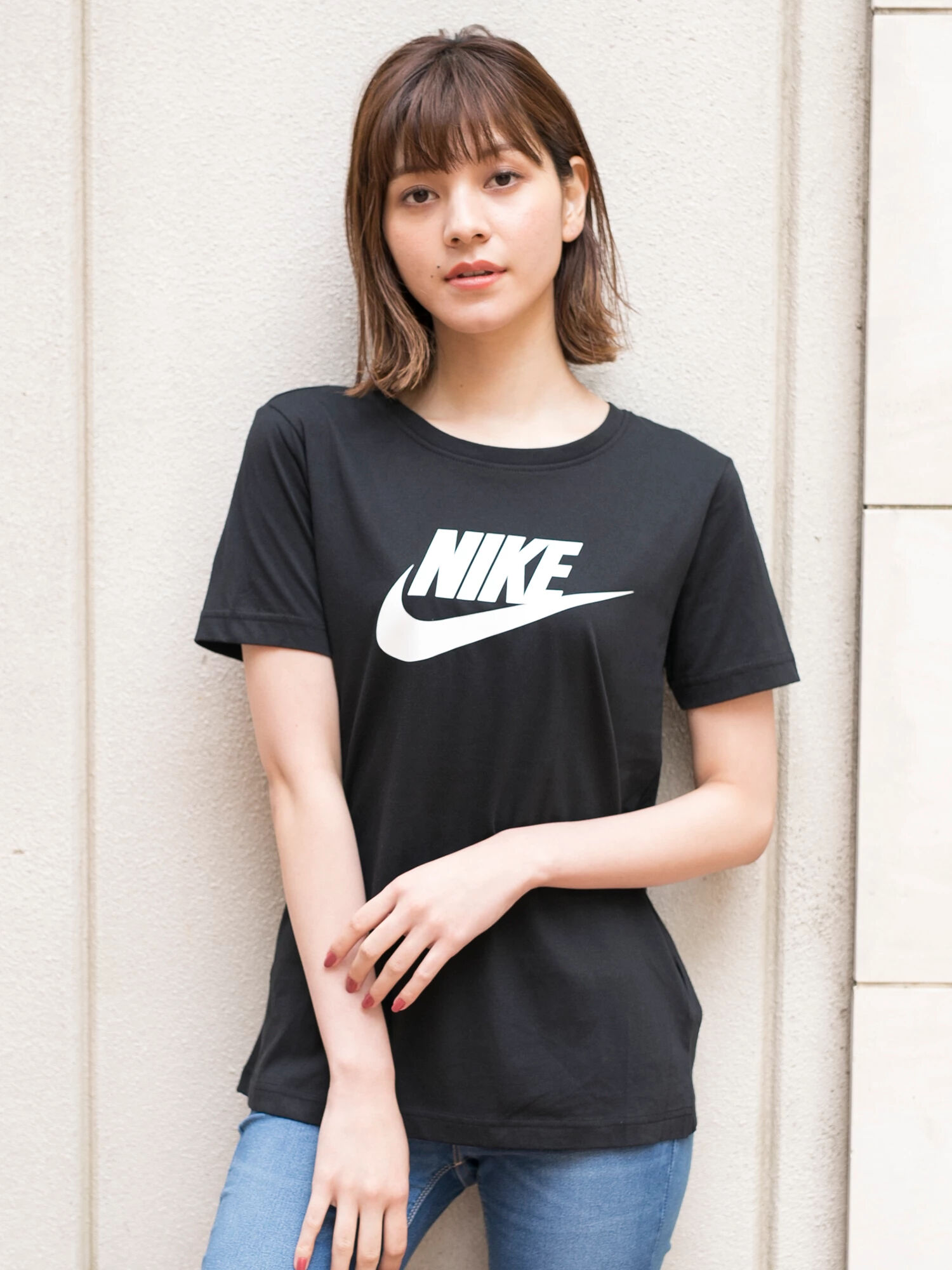 NIKE ロゴ半袖Tシャツ（ホワイト/ブラック/ピンク） / SEVENDAYS