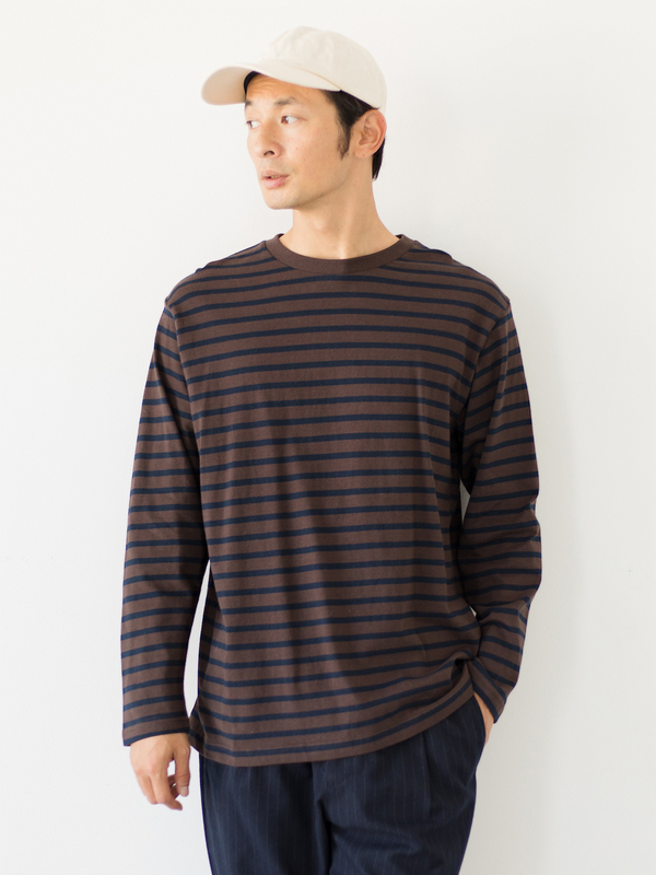 アウトレット Mens ボーダーロングtシャツ ホワイト ブラウン ネイビー Sevendays Sunday セブンデイズ サンデイ のメンズカットソー c ファッション通販のstripe Club アウトレット Mens ボーダーロングtシャツ ホワイト ブラウン ネイビー Sevendays Sunday セブンデイズ サンデイ のメンズカットソー c ファッション通販のstripe Club