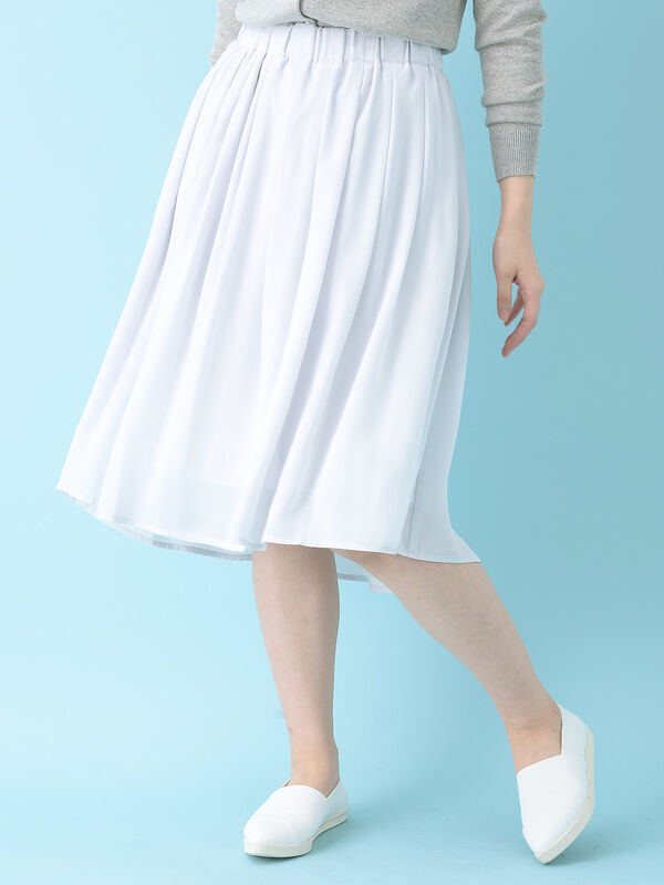 アウトレット Win Heart ギャザーテールカットスカート ライトグレー ブラック ピンク カーキ Green Parks グリーンパークス のレディーススカート l100 ファッション通販のstripe Club