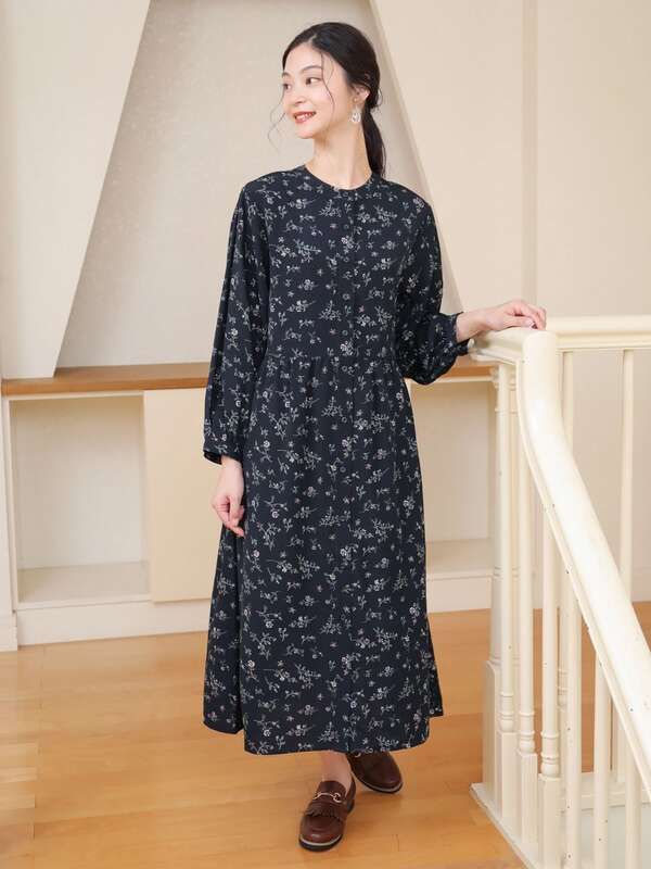 前あき花柄ワンピース ベージュ グリーン ネイビー Green Parks グリーンパークス のレディースワンピース 6a93l0h10 ファッション通販のstripe Club 前あき花柄ワンピース ベージュ グリーン ネイビー Green Parks グリーンパークス のレディースワンピース 6a93l0h10 ファッション通販のstripe Club