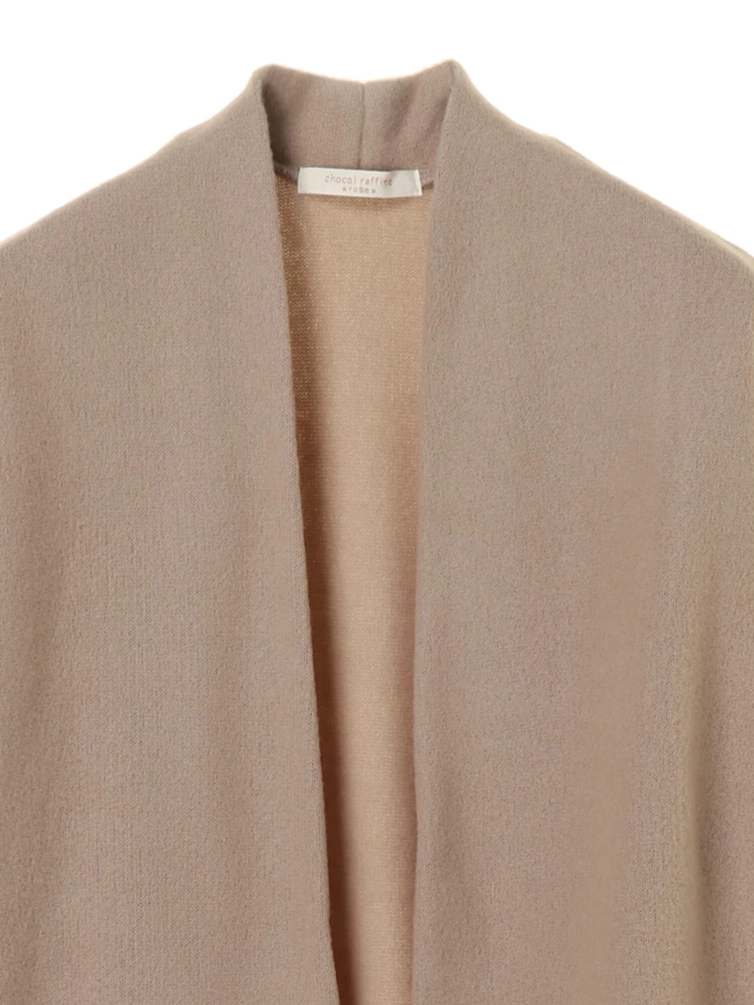 アウトレット 裏起毛カットコーディガン ブラック グレーベージュ チェック Green Parks グリーンパークス のレディースカーディガン 6a97l1d0100 ファッション通販のstripe Club